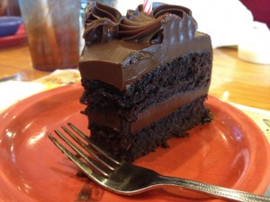 Chocolate Cake… mmm, so tempting—so distracting! Photo © Hudson, The, on flickr
