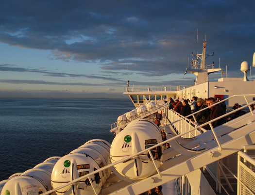 Ferry across Georgia Strait. Photo © JamesZ_Flickr