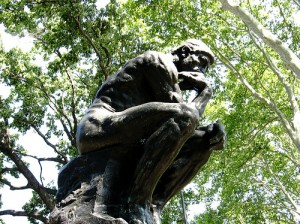 The Thinker. Photo © edillalo, flickr - creative commons