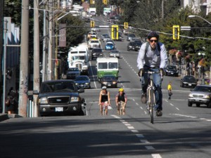 Cycling in Victoria. Photo © John Luton, via creative commons and flickr